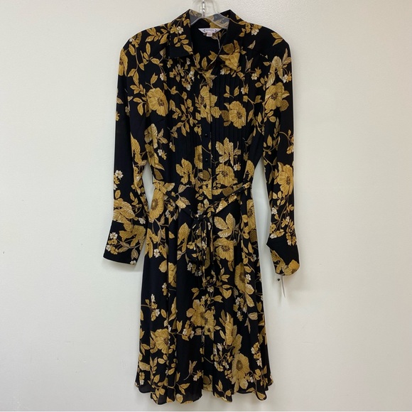 NWT Nanette Lepore Crepe Chiffon Dress Size 2 - Picture 8 of 9